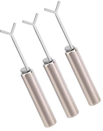 BOXOB Cat Eye Heart Magnet for Nails, Professional Cat Eye Gel Polish Art Tool Set with 3pcs Cylindrical Magnet & 3pcs Y-Shaped Guide Sticks for Home and Salon Use
