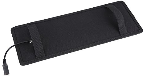 SIXRUN Chargeur de Batterie de Panneau Solaire Haute efficacité 12 V 4,5 W pour Voiture Camion Bateau Caravane, Panneau Monocristallin pour Chargement, 12,5 X 4,8 Pouces