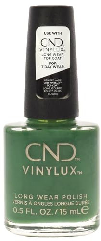 CND Vinylux Long Wear Nail Polish (No Lamp Required), 15 ml, Green, Palm Deco