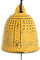 Iwachu Feng Shui Furin Glocke aus japanischem Gusseisen, gelb, 5,5 cm