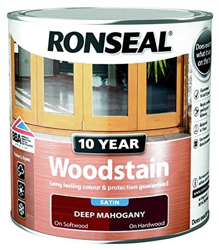 Ronseal 10 Year Woodstain Deep Mahogany 2.5L