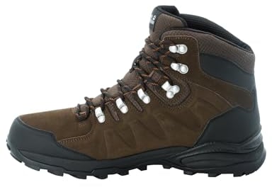 Jack Wolfskin Herren Refugio Texapore Mid M Walking Schuh, Brown Phantom, 42 EU