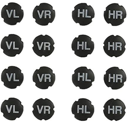 Multibros 16X Rad-Markierungsset Ventilkappen – Reifenmarkierung für Winter- & Sommerreifen – Einfache Kennzeichnung der Räder – Passend für alle Reifenventile – 16-teiliges Set