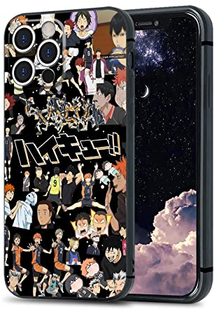 Haikyuu Karasuno Handyschutzhülle für iPhone 7/8/SE (2020), Manga-Motiv