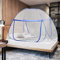 AnJeey Zanzariera Letto, Pop Up Zanzariere a Doppia Porta, Design con Pieghevole Fondo, Facile da Installare, Efficace contro le Punture di Zanzara per Camera da letto, Esterno, 180 * 200 cm