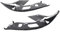 Dropfree Paar L + R Obere Scheinwerfer Linse GehäUse Abdeckung Dichtung für - E60 5 Series 2004-2010 63126934511 63126934512