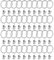 KEILEOHO 100 PCS 32mm Curtain Ring with Clip, Metal Curtain Ring with Hook, Curtain Pole Ring for Hanging Curtain Window Door