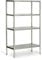 GGM Gastro | ERP105N#ECO | Edelstahlregal ECO - 1000x490mm - mit 4 Ablagen (VERSTELLBAR)