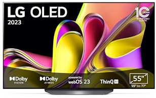 LG OLED55B39LA TV 139 cm (55 Zoll) OLED Fernseher (Dolby Atmos, Filmmaker Mode, 120 Hz) [Modelljahr 2023]