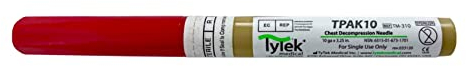 TPAK Dekompressionsnadel 10 G, Entlastungspunktionsnadel, Chest Decompression Needle