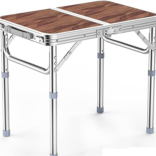 Suuim Mesa de Campamento Mesa Plegable para Acampar Almacenamiento Cocina Senderismo Picnic Muebles para Acampar Jardín Mesa de Pesca Auxiliar Plegable Escritorios al Aire Libre (Color: Azul) (
