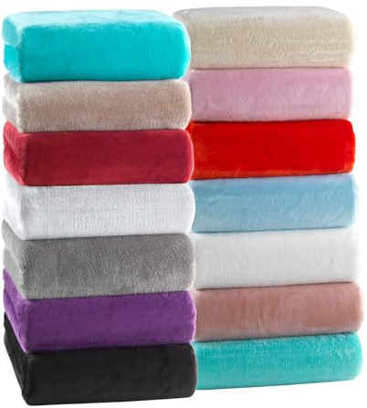 MALIKA® Premium warme Spannbettlaken Cashmere-Touch Bettlaken Jersey Fleece Spannbetttuch Laken, Farbe:Dunkelgrün, Größe:120x200 cm