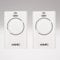 XT2 868 SLH BIANCO 787009 - Telecomando cancello a 2 canali - 868,35 MHz - Compatibile con ricevitori SLH - Sicurezza Rolling Code + 1 portachiavi DOMOBIP (bianco - confezione da 2)