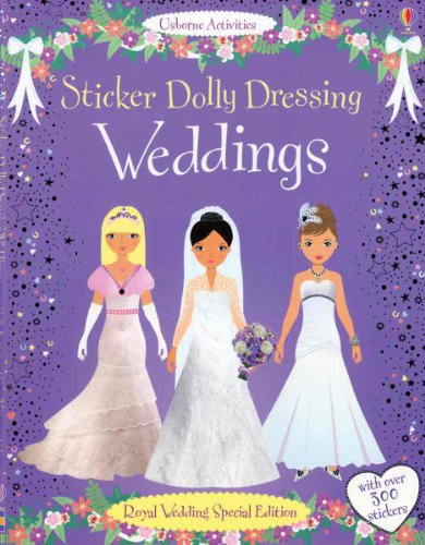 Sticker Dolly Dressing Weddings: Royal Wedding Special Edition