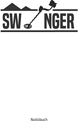 Swinger: Kariertes Notizbuch / Tagebuch kariert | 15,24 x 22,86 cm (ca. DIN A5) | 120 Seiten