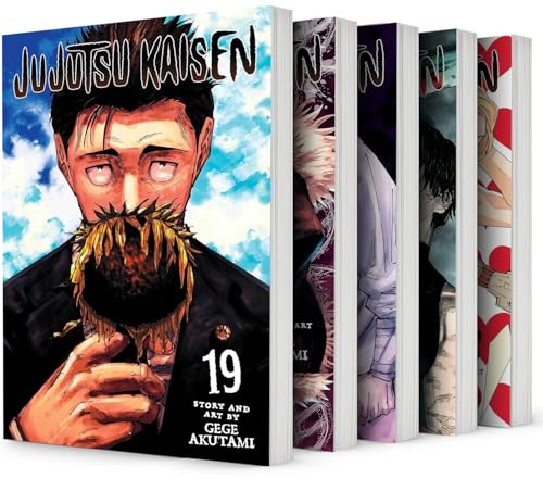 The Jujutsu Kaisen Series. 5 Books Collection Set. Vol. 19-Vol. 23 by Gege Akutami