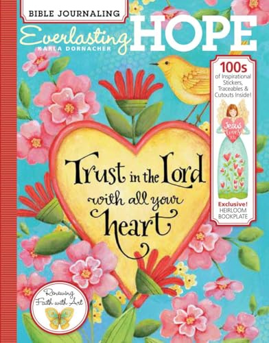 Bible Journaling: Everlasting Hope, 100s of Inspirational Stickers, Traceables & Cutouts, Exclusive! Heirloom Bookplate