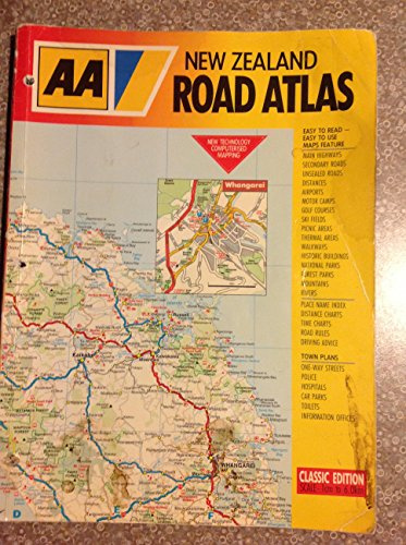 Automobile Association New Zealand Road Atlas