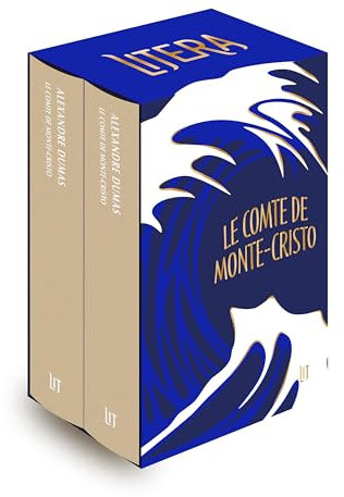 Le comte de Monte-Cristo coffret - édition Litera: Coffret en 2 volumes