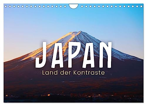 Japan - Land der Kontraste (Wandkalender 2026 DIN A4 quer), CALVENDO Monatskalender: Jung und Alt, Tradition und Moderne, Tempel und Hightech (CALVENDO Orte)