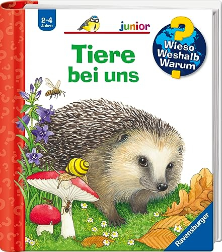 Wieso? Weshalb? Warum? junior, Band 33 - Tiere bei uns (Sachbuch ab 2 Jahre - mit Klappen) (junior (2-4 J.), 33)