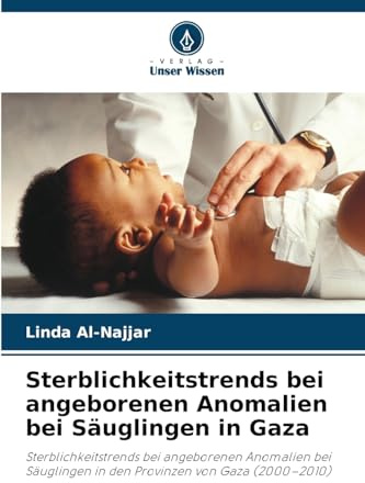 Sterblichkeitstrends bei angeborenen Anomalien bei Säuglingen in Gaza: Sterblichkeitstrends bei angeborenen Anomalien bei Säuglingen in den Provinzen von Gaza (2000–2010)