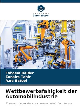 Wettbewerbsfähigkeit der Automobilindustrie: Eine Fallstudie zu Pakistan und anderen asiatischen Ländern