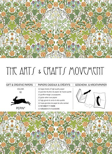 Arts and Crafts Movement: Gift & Creative Paper Book Vol.92 (Multilingual Edition)
