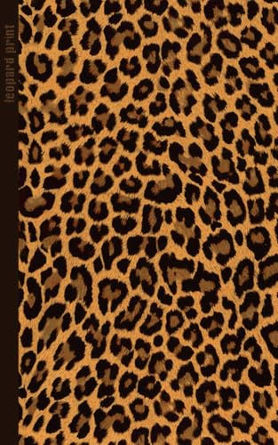 Leopard Print: Gifts / Gift / Presents ( Leopard Skin / Fur - Ruled Notebook ) [ Animal Print Stationery / Accessories ] (Contemporary Design)