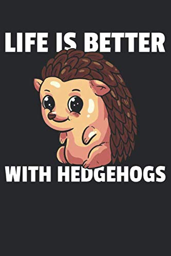 Igel Notizbuch: Igel Notizbuch für Waldtier Liebhaber / Notizheft / Notizblock A5 (6x9in) Dotted Notebook / Punkteraster / 120 gepunktete Seiten