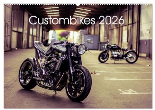 Custombikes 2026 (Wandkalender 2026 DIN A2 quer), CALVENDO Monatskalender: Classic und Retro vereint zu einem. (CALVENDO Mobilitaet)