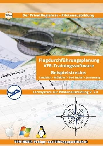 PPL-Kompakt - Die VFR Flugdurchführungsplanung: Lernsoftware für die Prüfungsvorbereitung (Windows)