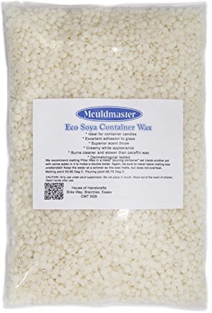Mouldmaster Soy CONTAINER Candle Wax Pellets 250g, Cream/Off White