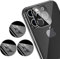Tuopuna [3 packs Compatible with iPhone 11 Pro/iPhone 11 Pro Max Camera Lens Protector Transparent Flexible Glass Protector - High Definition Camera Protector for iPhone 11 Pro Max