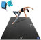 Gymnastikmatte, Yogamatte Yogamatte Gepolstert & rutschfest für Fitness Pilates & Gymnastik mit Tragegurt