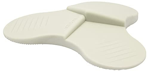 WAGNER Bodentürstopper 3STOP COLOR GREY - Durchmesser Ø 110 x 20 mm, Kunststoff Elastomer, preisausgezeichnet, hellgrau - 3 unterschiedliche Keilhöhen, diverse Anwendungen - 15698301