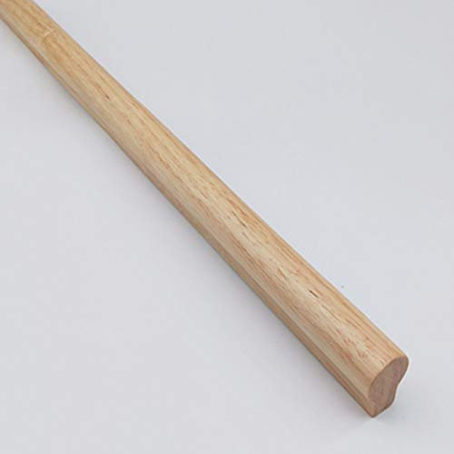 Solid Oak Furniture Handle,Length 100-1200mm Wooden Bar Handles for Kitchen Cupboard Cabinet & Drawers,Dresser Door Cupboard Drawer knobs Wardrobe Solid Wood handle,with Screws(Length 1000mm)