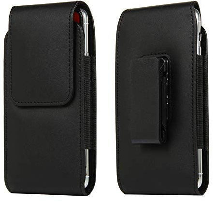 Premium Leather Belt Clip Pouch Holster for iPhone 6,6s,12 Mini,SE (2020), Cellphone Pouch Case Cover,5.2 inch Size