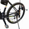 Fahrrad-Angelrutenhalter, Angelruten sind sicher am Fahrrad befestigt – sicher und sicher – einfach zu montieren, Rutenhalter zum Fahrradangeln (schwarz)