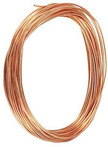 PATIKIL 1mm Dia 32.8ft Magnete Filo Bobina, Alta Temperatura Smaltato Rame Filo Avvolgimento Bobina per Trasformatori Induttori