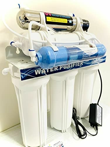 Depuratore purificatore ultrafiltrazione 7 stadi con UV acqua potabile rubinetto