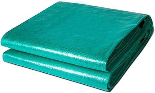 LEOSXA Bâche en Poly imperméable Multi-usages 5 x 9 m, bâche d'extérieur pour piscines, Bateaux, Voitures et camions, bâche en Poly avec œillets en Aluminium, bâche imperméable résistante