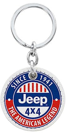 Jeep Schlüsselanhänger, Blau, Small