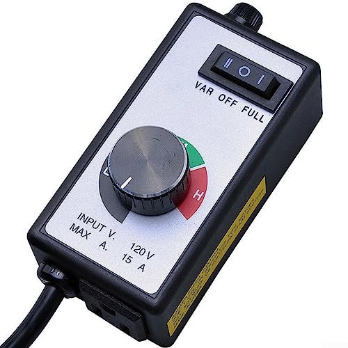 1pcs 15A 150V Variable Fan/router Speed Controller In-line Fan Exhaust 1500W