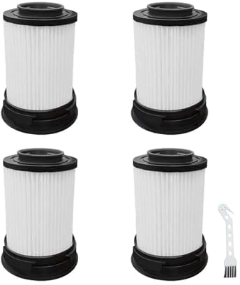 Cordless Vacuum Cleaner,Compatible For Miele TriFlex HX1, HX1 Pro, HX1 Pets HX-FSF Hepa Filter Spare Part No#11289902 Accessory (Color : 4 Pcs)