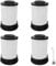 Cordless Vacuum Cleaner，Compatible For Miele TriFlex HX1, HX1 Pro, HX1 Pets HX-FSF Hepa Filter Spare Part No#11289902 Accessory (Color : 4 Pcs)