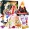 UNGLINGA Vulkan Experimentierset Spielzeug für Kinder, Vulkan Ausgrabungs, Schnee Vulkan, Vulkansteine, Chemiebaukasten Experimentierkästen Vulkan Wissenschaftler Kit