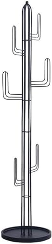 Porte-manteau porte-manteau Cactus en fer forgé, Simple, moderne et créatif, porte-manteau sur pied