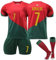 Fußball Trikot Nr.7, Hause/Auswärts 7 Fußball Trikot für Kinder Erwachsener, Nr.7 Fussball Trikot Shorts Socken für Jungen Herren