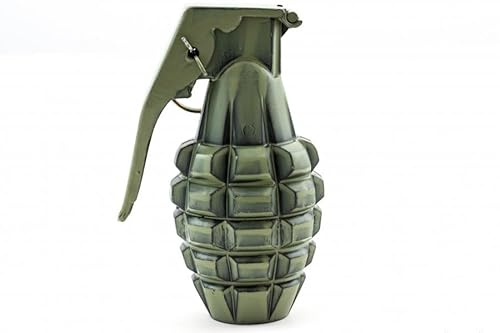 Decorative Pineapple Grenade MK 2 USA World War II Metal Hand Grenade by Zib Miltec (Olive)